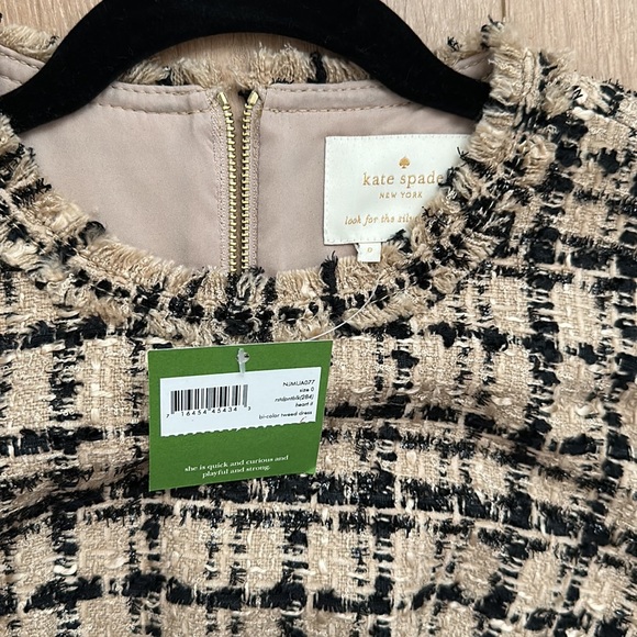 Kate Spade ♠️ Tweed Dress - Picture 3 of 4